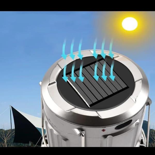 Solar Fan Emergency Light