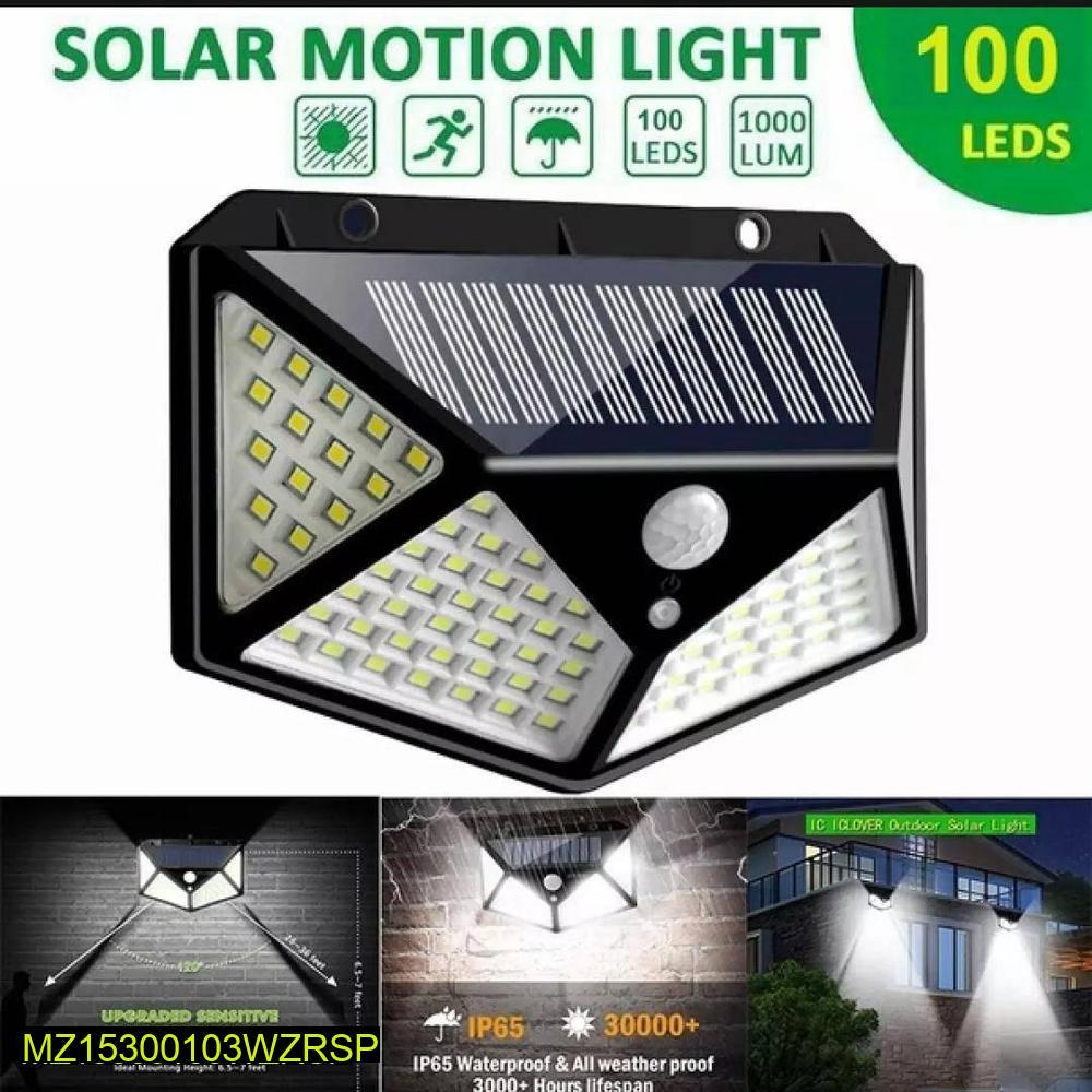 Solar Motion Sensor Outdoor Wall Light
