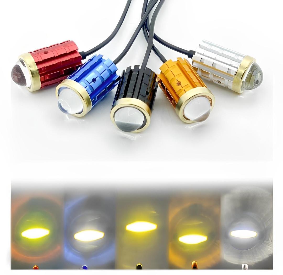 Three Color Options: White, Yellow & Flasher