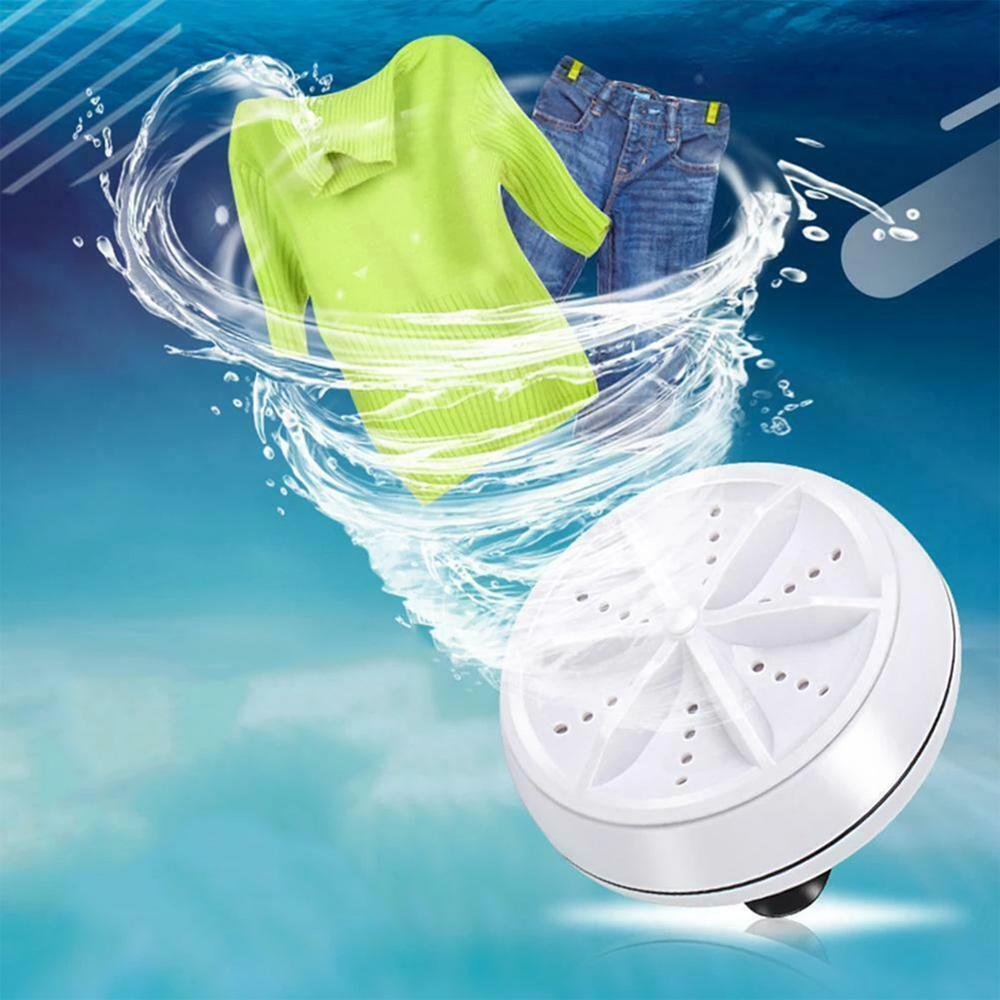Compact Portable Mini Washing Machine - 1 Pc - White