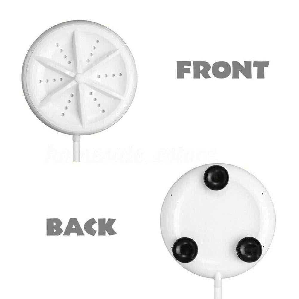 Compact Portable Mini Washing Machine - 1 Pc - White