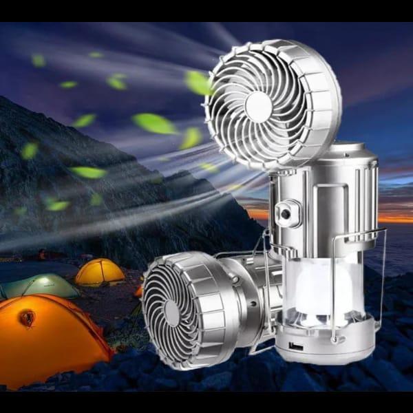 Solar Fan Emergency Light