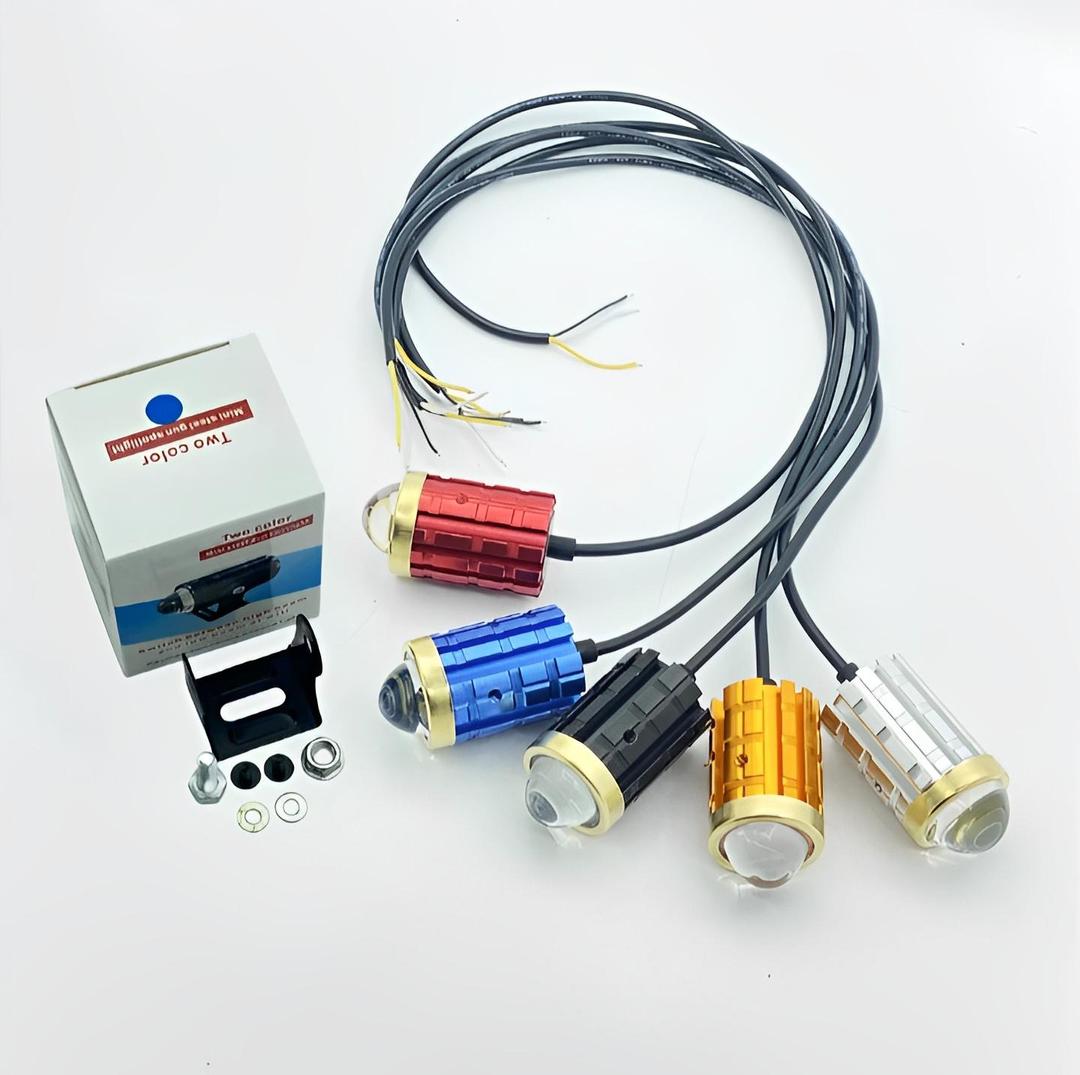 Three Color Options: White, Yellow & Flasher